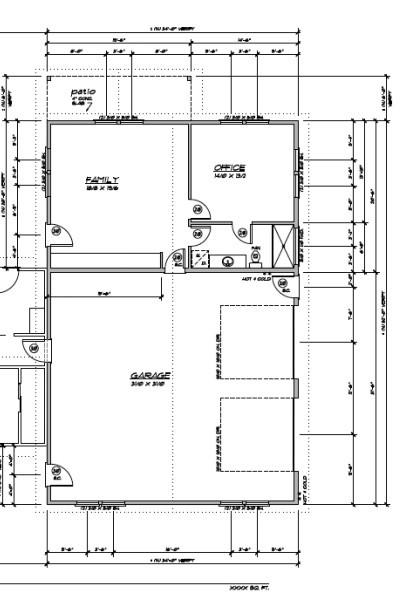 Garage Addition - Floor Plan Mockup - How To Build A Garage