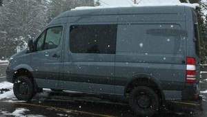 Mercedes Benz 4x4 Sprinter Van - Requires 10 Foot Tall Garage Doors